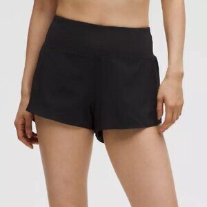 lululemon Speed Up High-Rise Short 4" Black Size 6